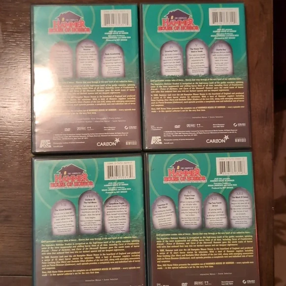 Vintage Hammer House Of Horror - The Complete Set DVDs - Picture 5 of 5